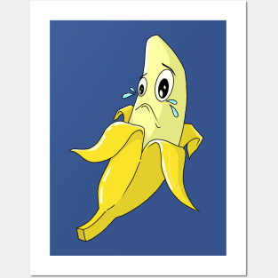 Banana sad Posters and Art